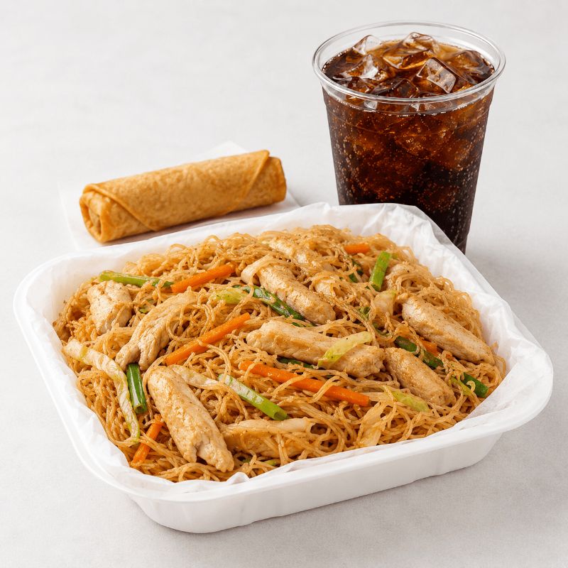 Chicken Mei Fun Combo 鸡肉米粉套餐