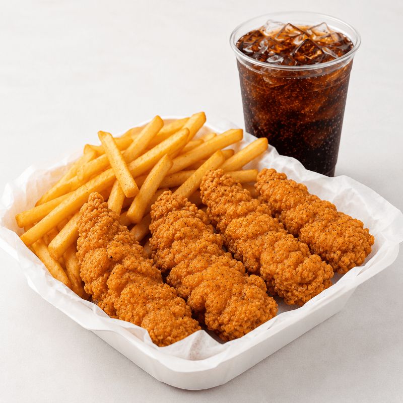 Chicken Tender Combo 鸡柳套餐