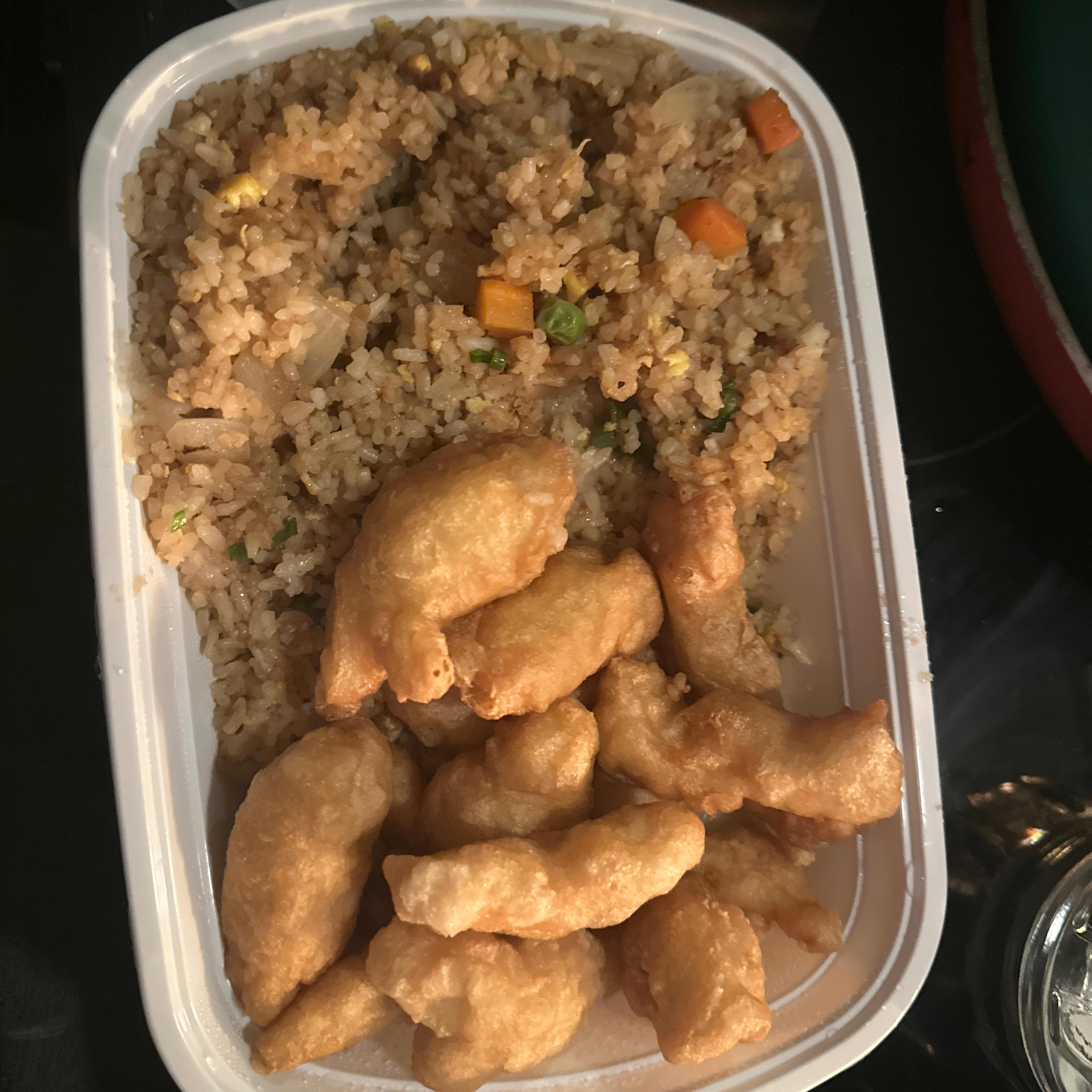 Sweet & Sour Chicken 甜酸鸡-dinner