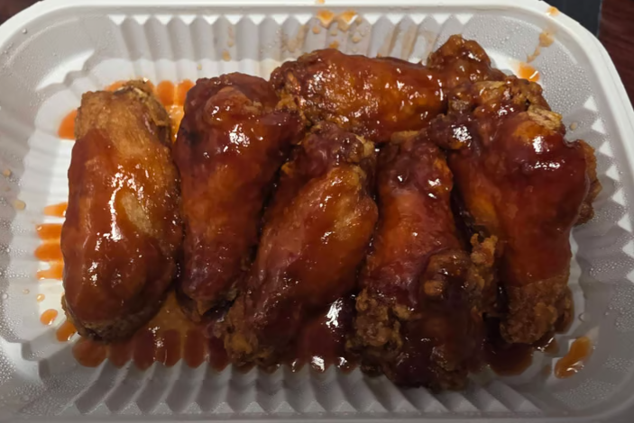6 Honey Wings 蜜汁鸡翅