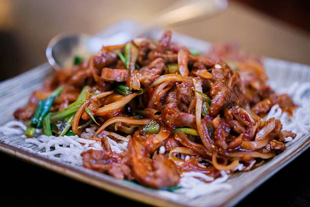 Mongolian Beef 蒙古牛
