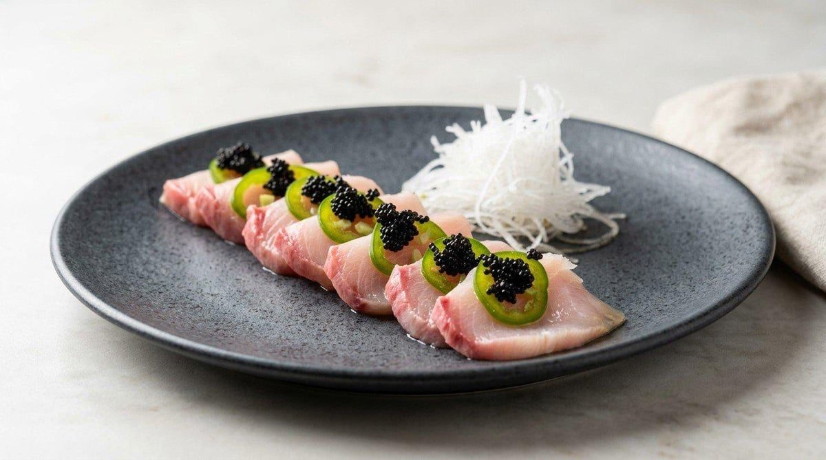 Yellowtail Jalapeno Appetizer