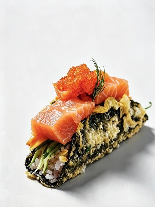 Fresh Salmon Taco