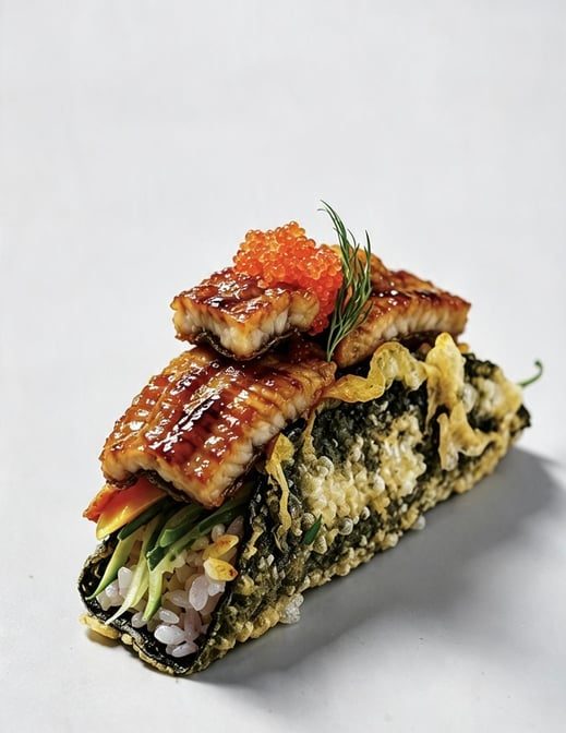 BBQ Eel Taco