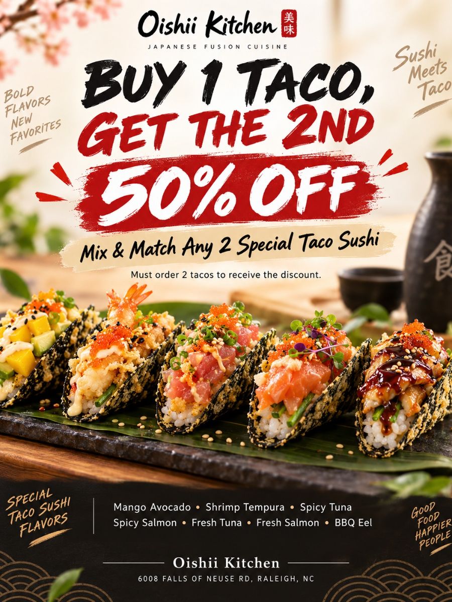 2nd 50% OFF